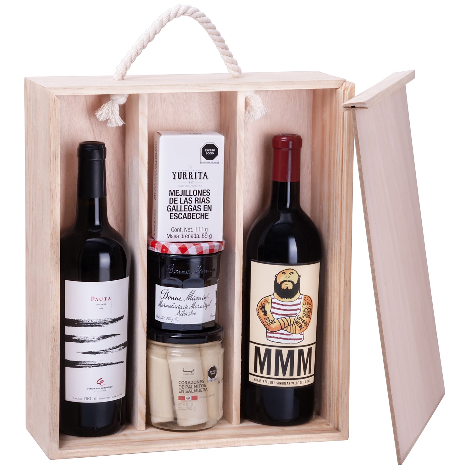 Caja de Madera Regalo Temporada 2023