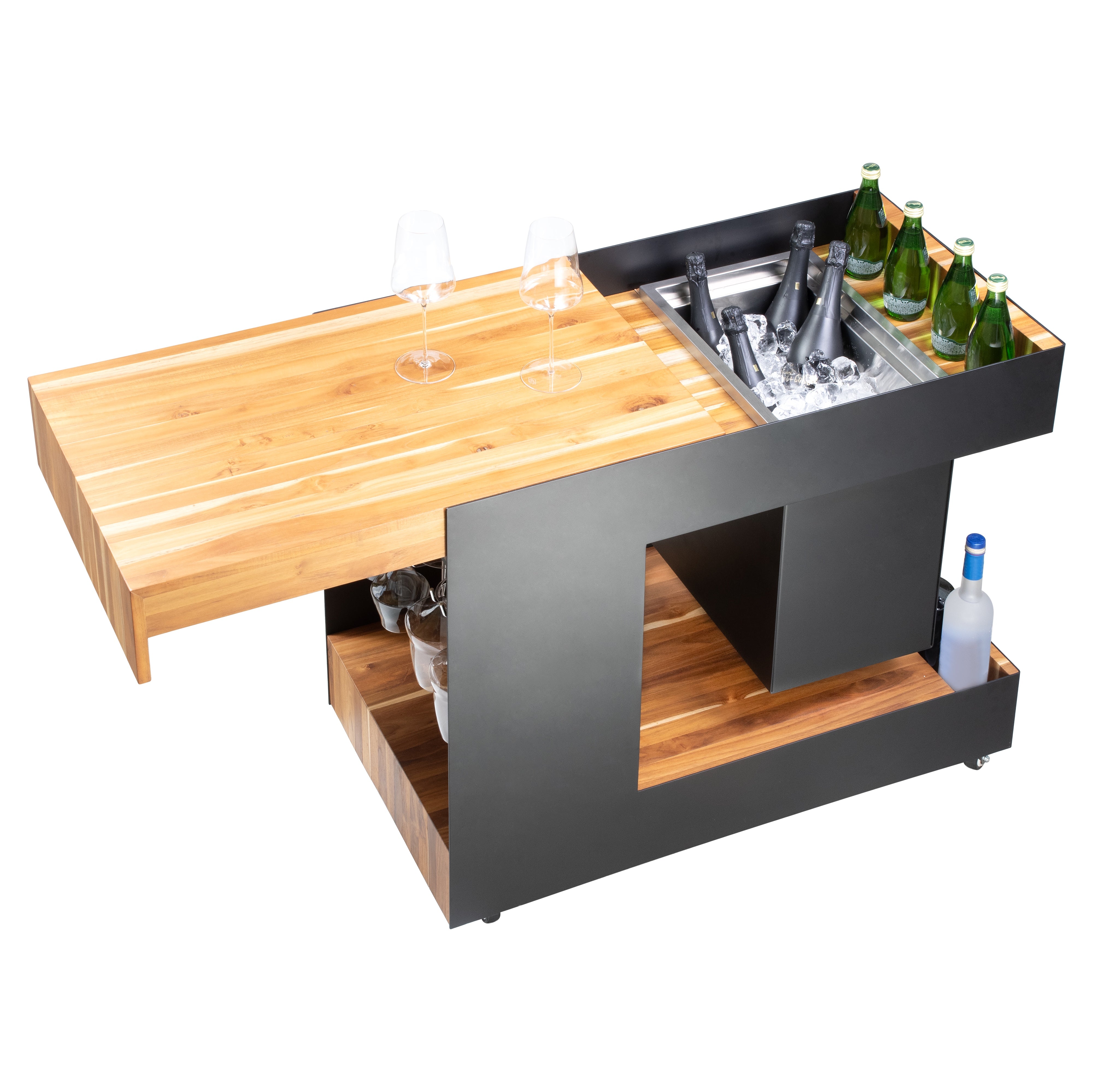 Carrito de servicio para exterior