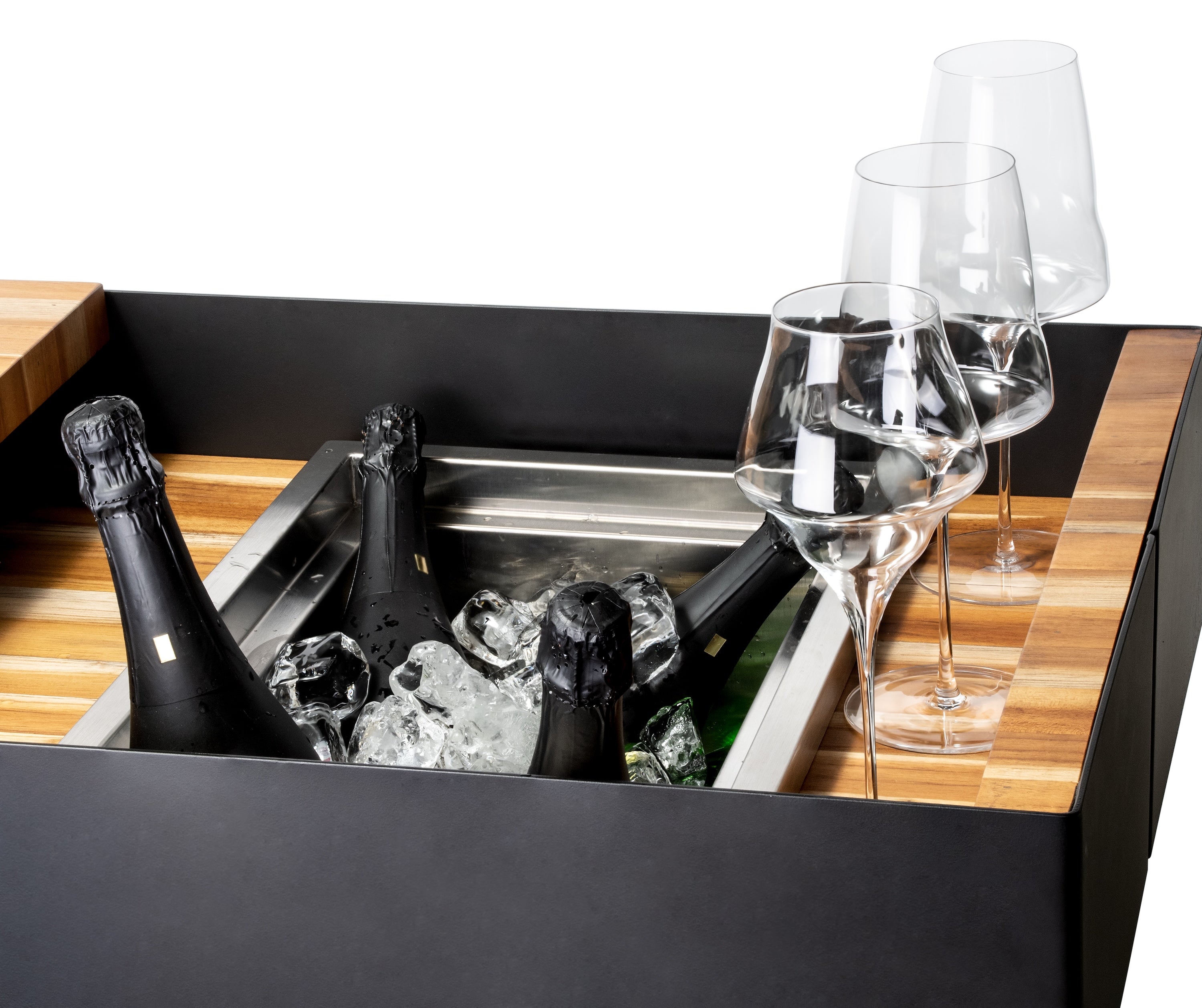 Carrito de servicio para exterior