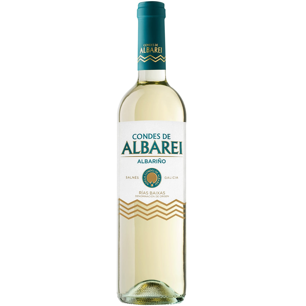 Vino Blanco Condes de Albarei Albariño 750 ml | DO Rías Baixas, España