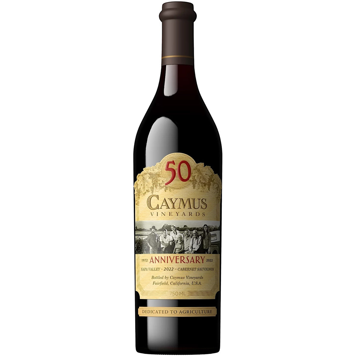 Vino Tinto Caymus 50th Anniversary Cabernet Sauvignon 750 ml | Napa Valley, EE. UU.
