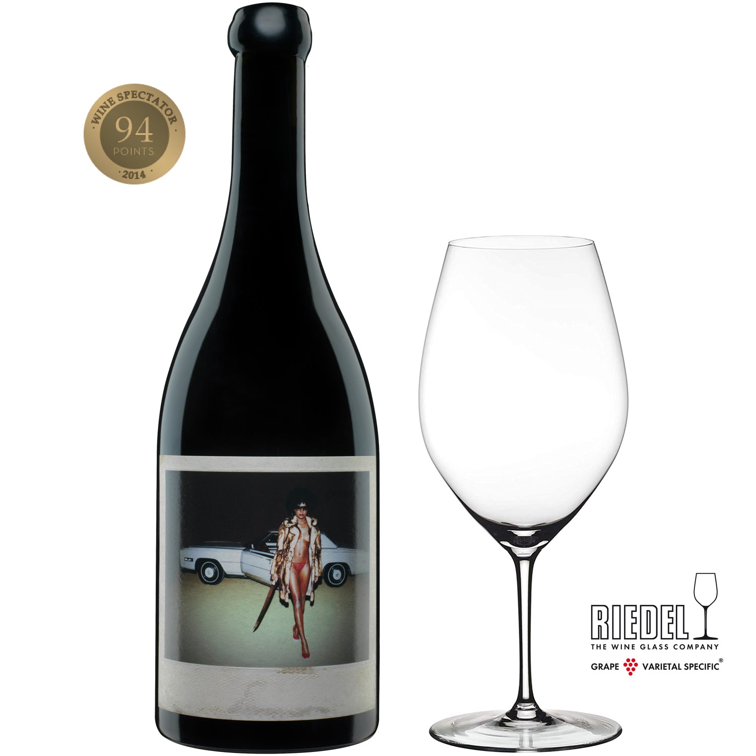 Machete + Copa Riedel Ouverture Double Magnum