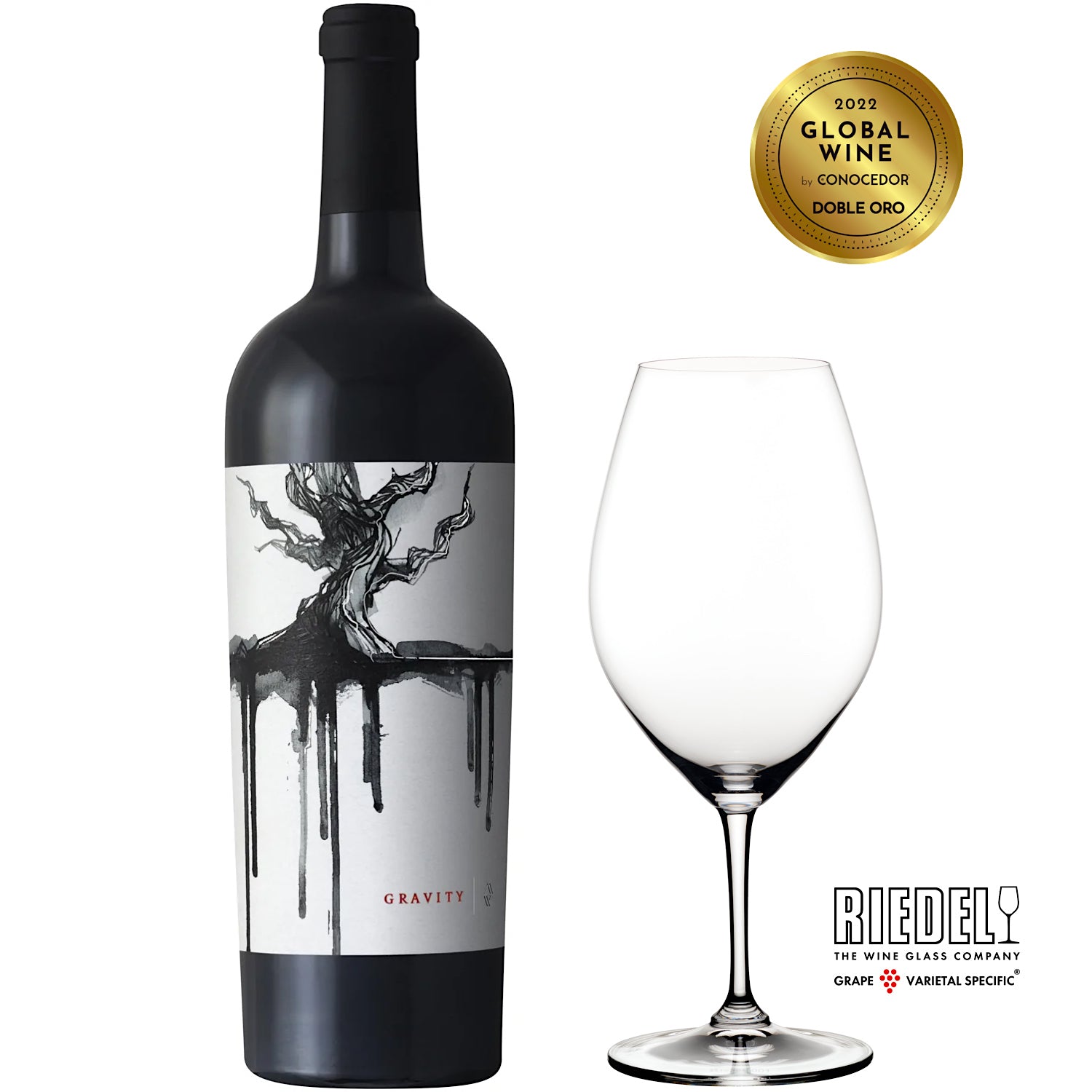 Gravity + Copa Riedel Ouverture Double Magnum