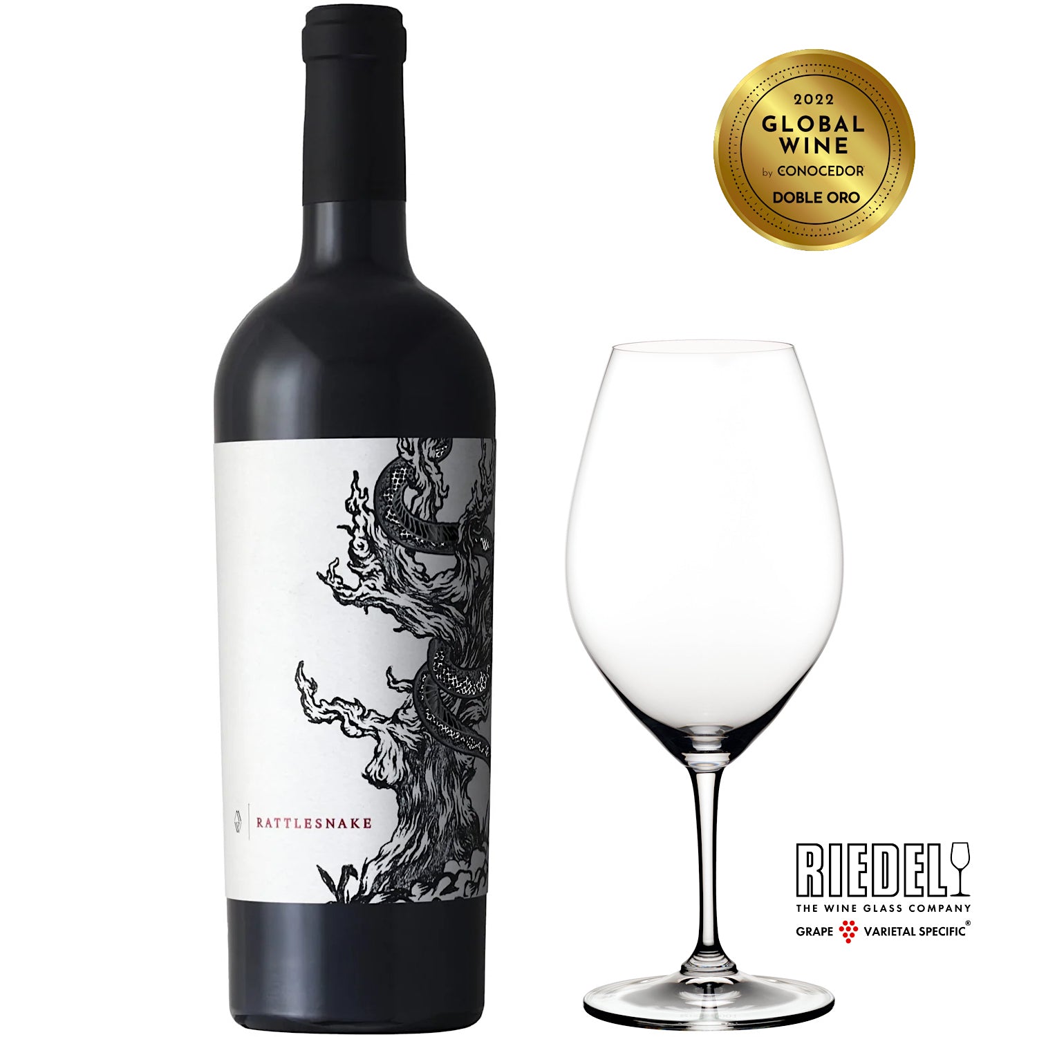 Rattlesnake + Copa Riedel Ouverture Double Magnum