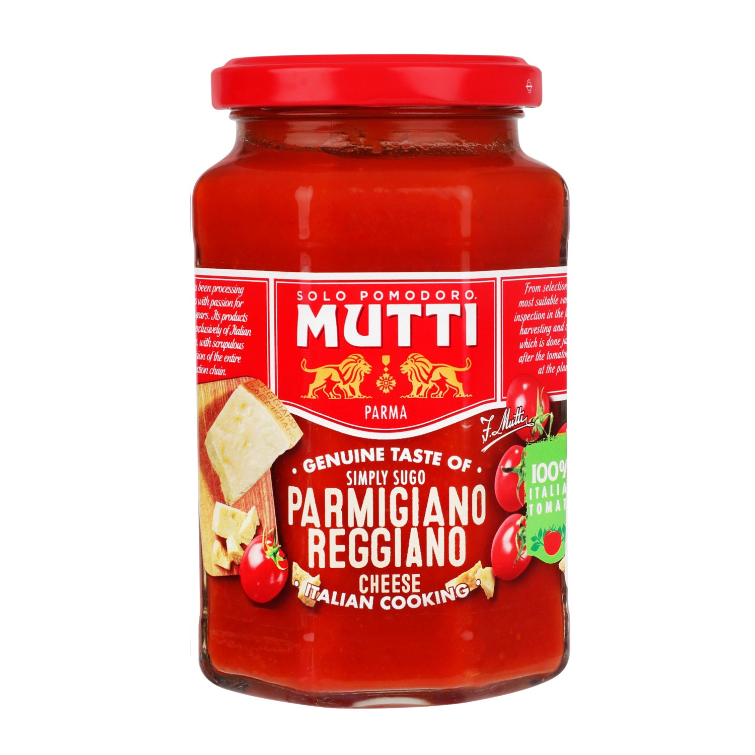 Salsa de Tomate con Queso Parmigiano Reggiano [400g]