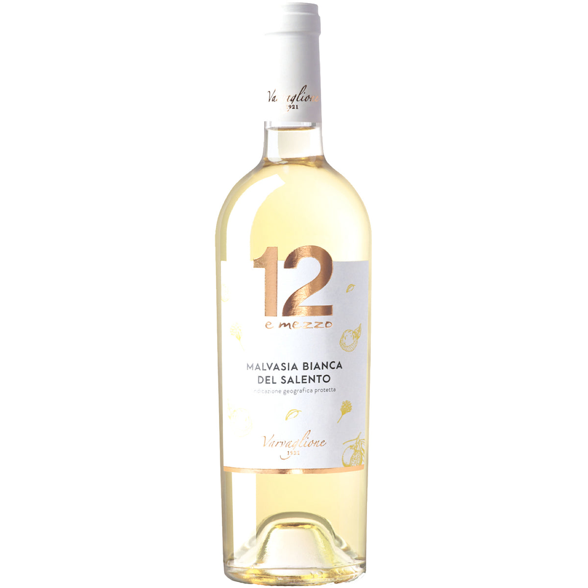 Vino Blanco Varvaglione 12 e Mezzo Malvasia Bianca del Salento 750ml | Italia