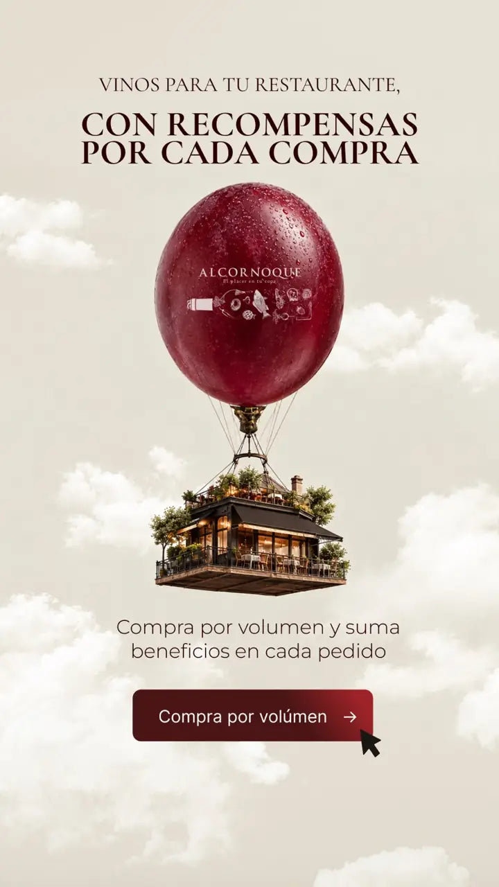 Vinos para tu restaurante, con recompensas por cada compra