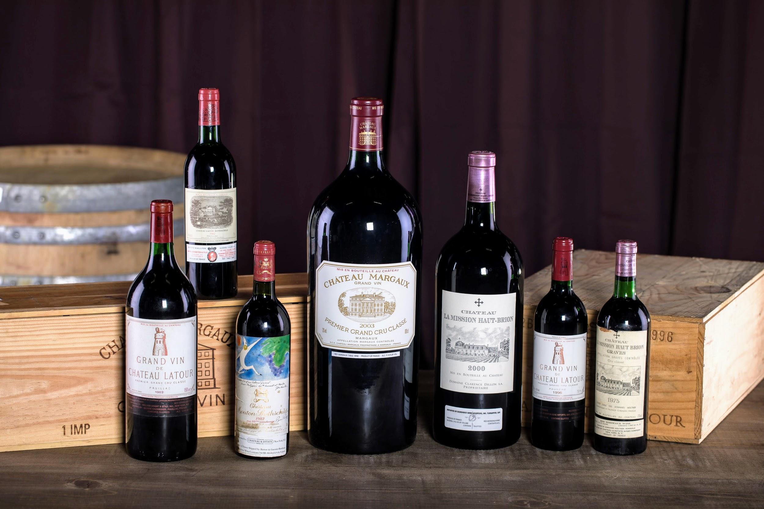 France　Bordeaux　GRAND CRU　3本 los-5-chateaux-de-burdeos.jpg?