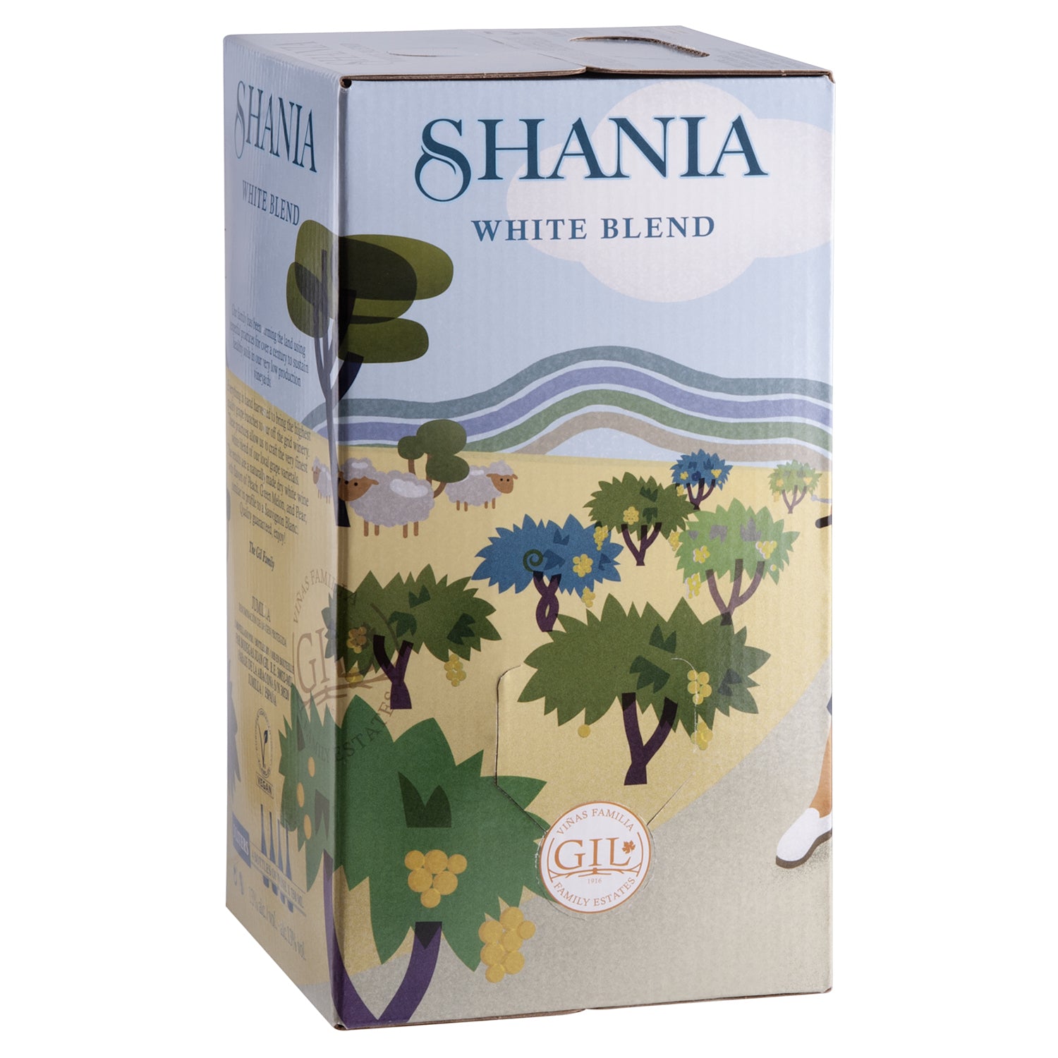 Shania Organic White Blend Bag in Box [3000ml]