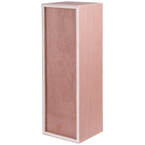 Caja de madera de Sapelli para vino