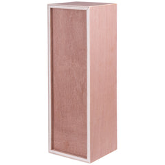 Caja de madera de Sapelli para vino