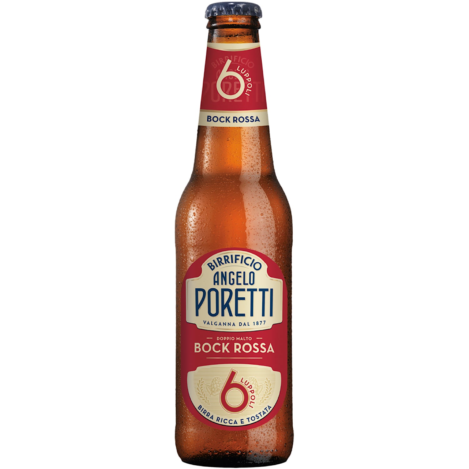 24 Pack Cerveza Angelo Poretti Bock Rossa [330ml]