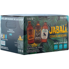 12 Pack Cerveza Jabalí Mixta [330ml]