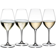 Set de Copas Riedel Wine Friendly Vino Blanco/Champagne [caja con 4 copas]