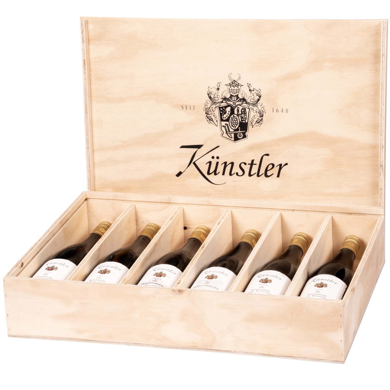 Künstler Riesling Experience Caja de Madera [6 bot. de 750ml]