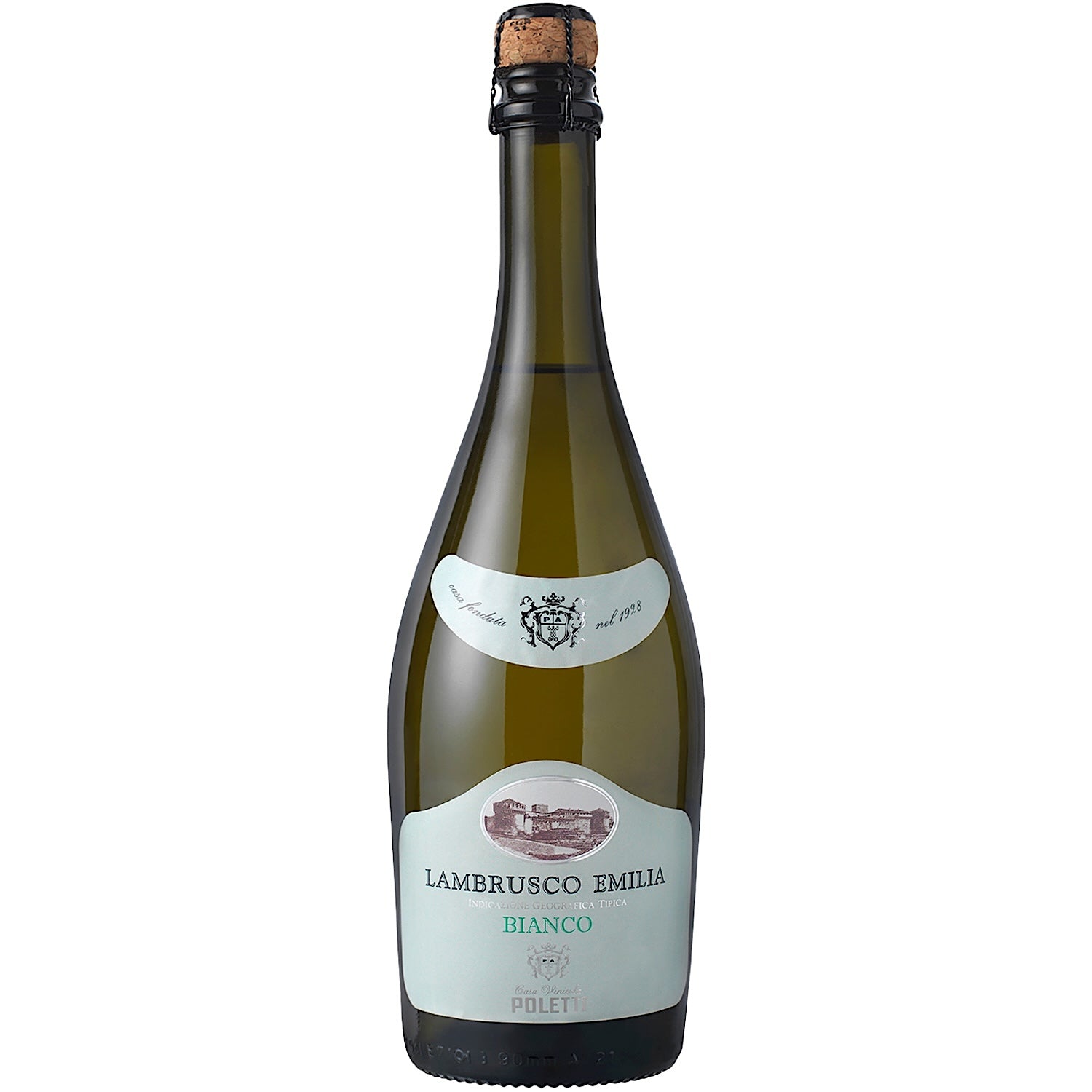 Poletti Lambrusco Amabile Bianco [750ml]