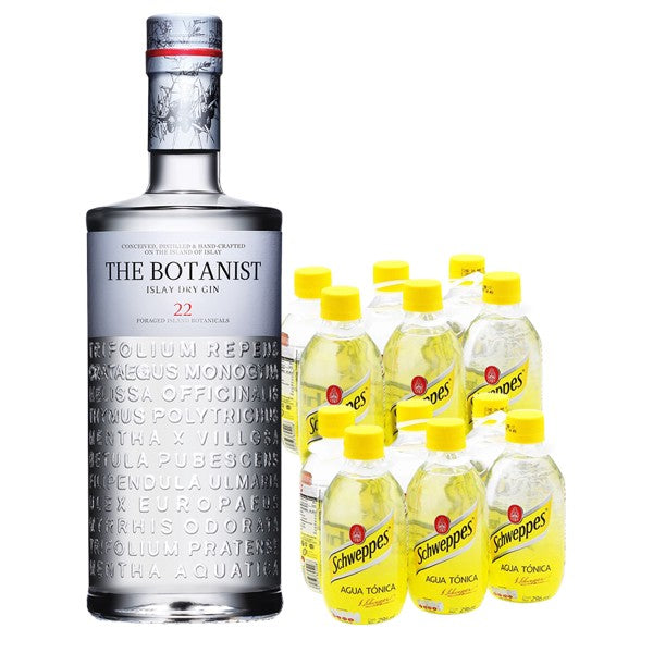 Ginebra The Botanist + 12 Pack Tonica [700ml]