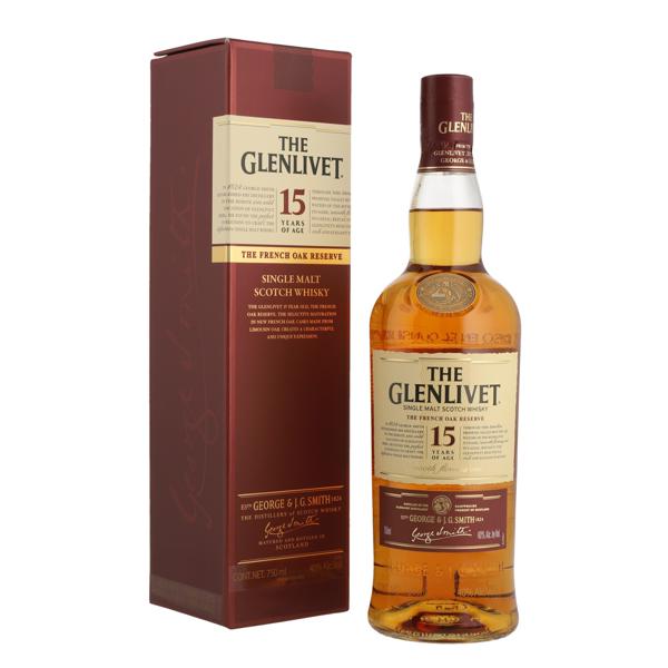 Whisky Glenlivet 15 Años [750ml]