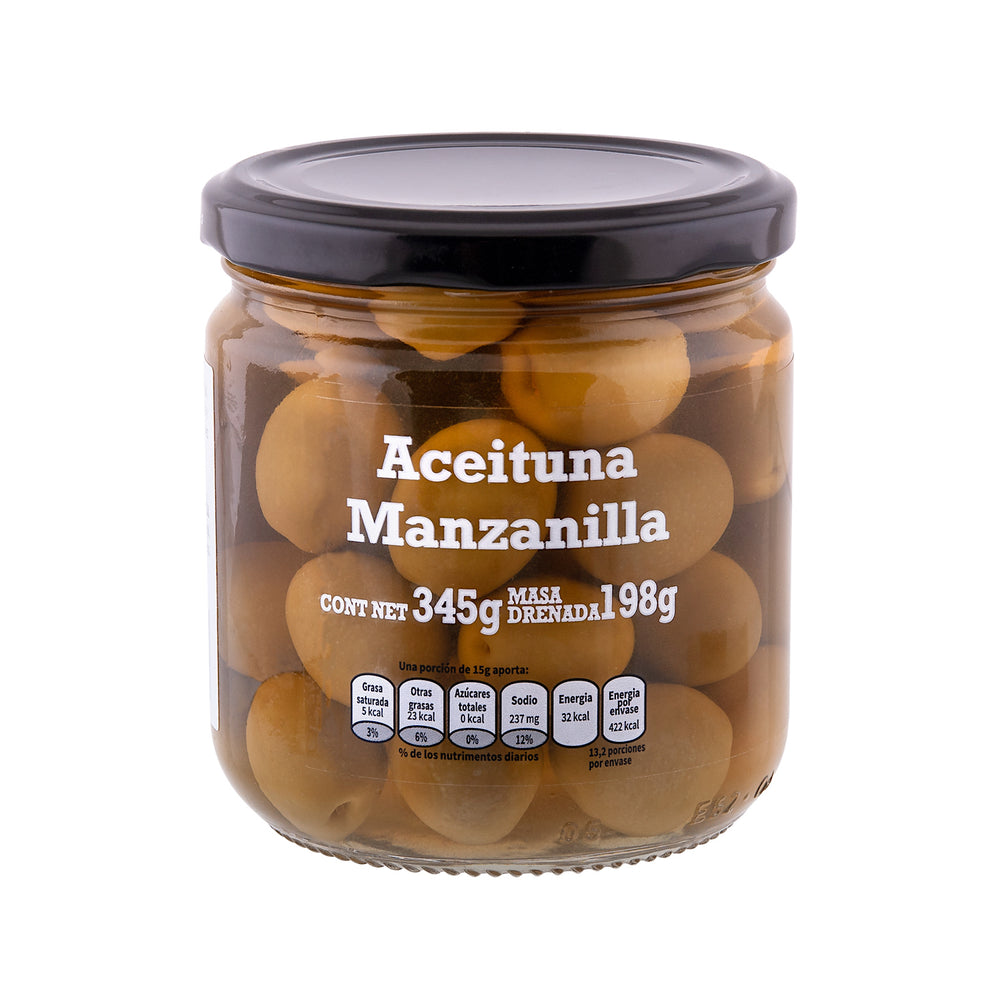 Aceituna Manzanilla con Hueso [345g]