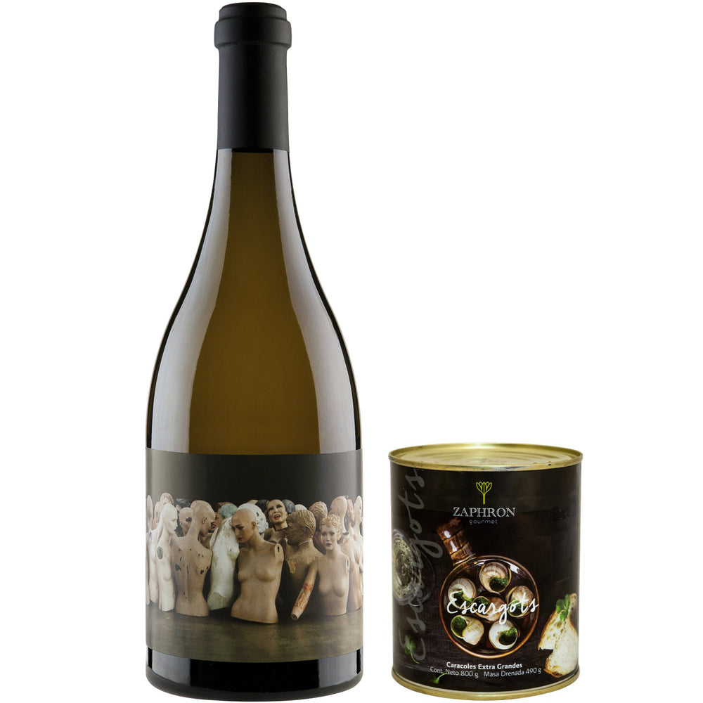 Cata de Vino Mannequin [incluye una lata de scargots]