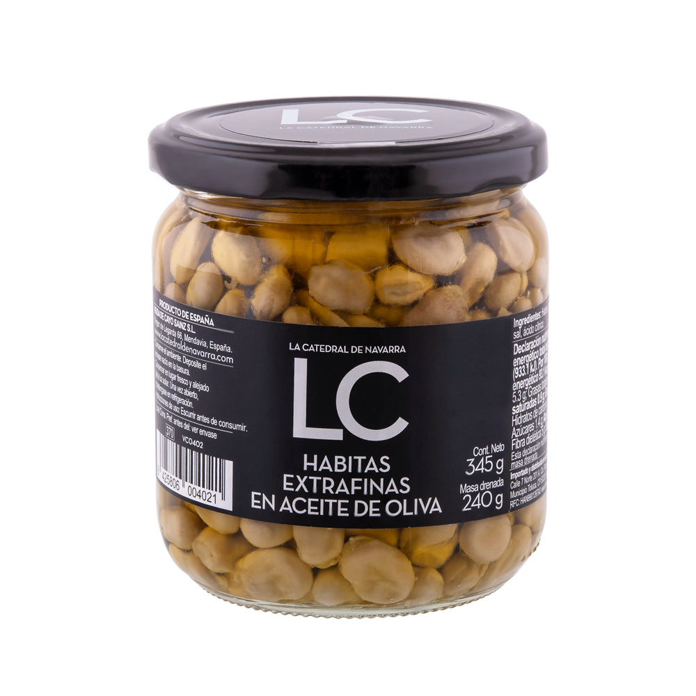 Habitas Baby Extrafinas en Aceite de Oliva [345g]