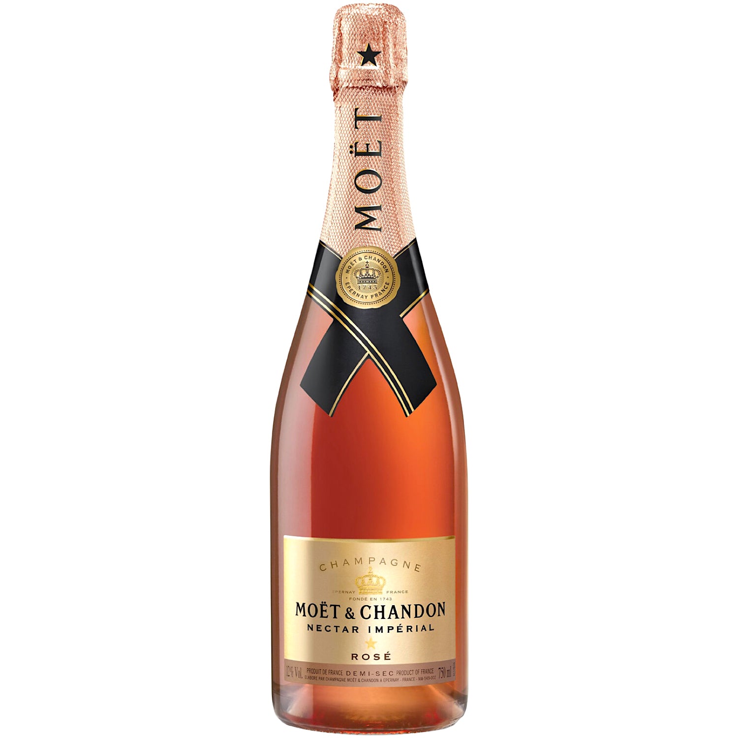 Champagne Möet & Chandon Nectar Impérial Rosé [750ml]