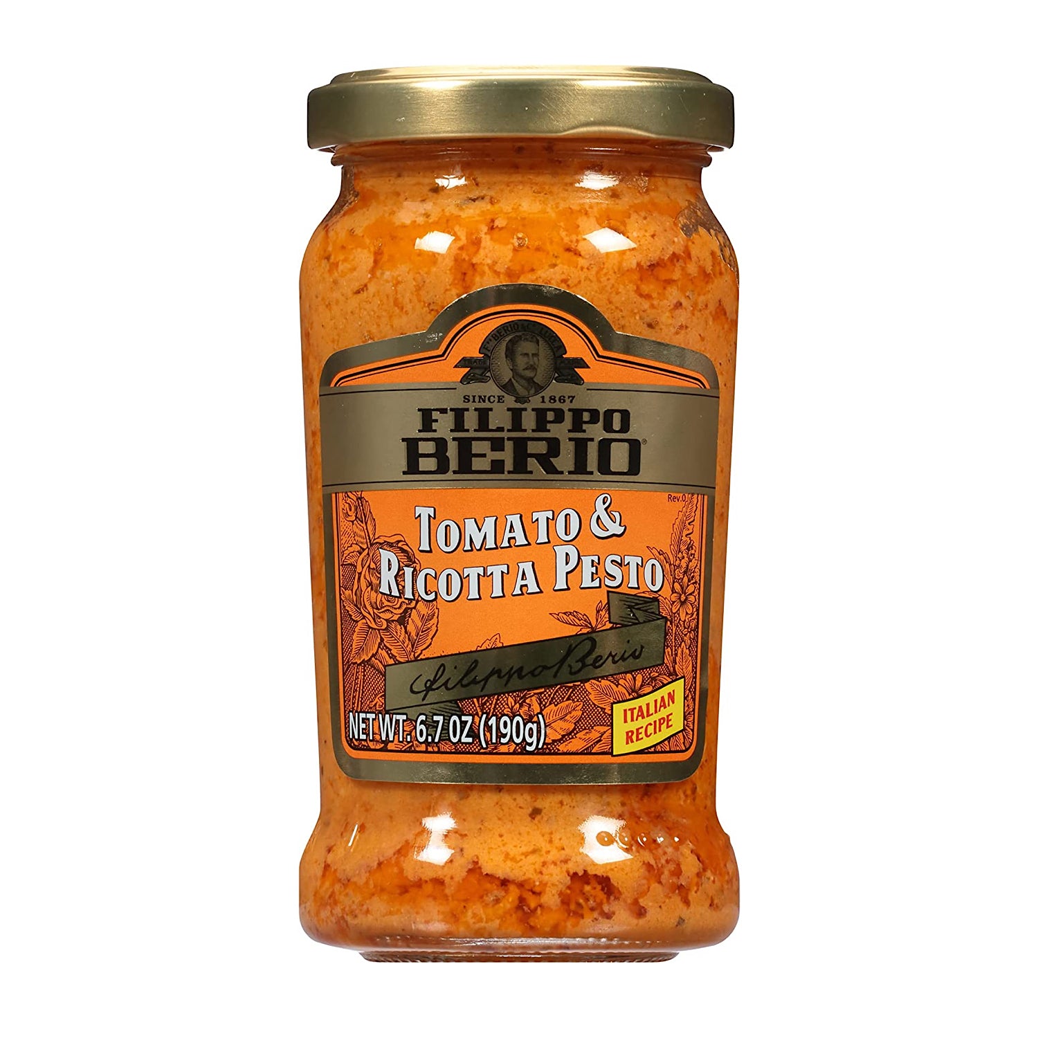 Salsa Pesto Tomate & Ricotta [190g]
